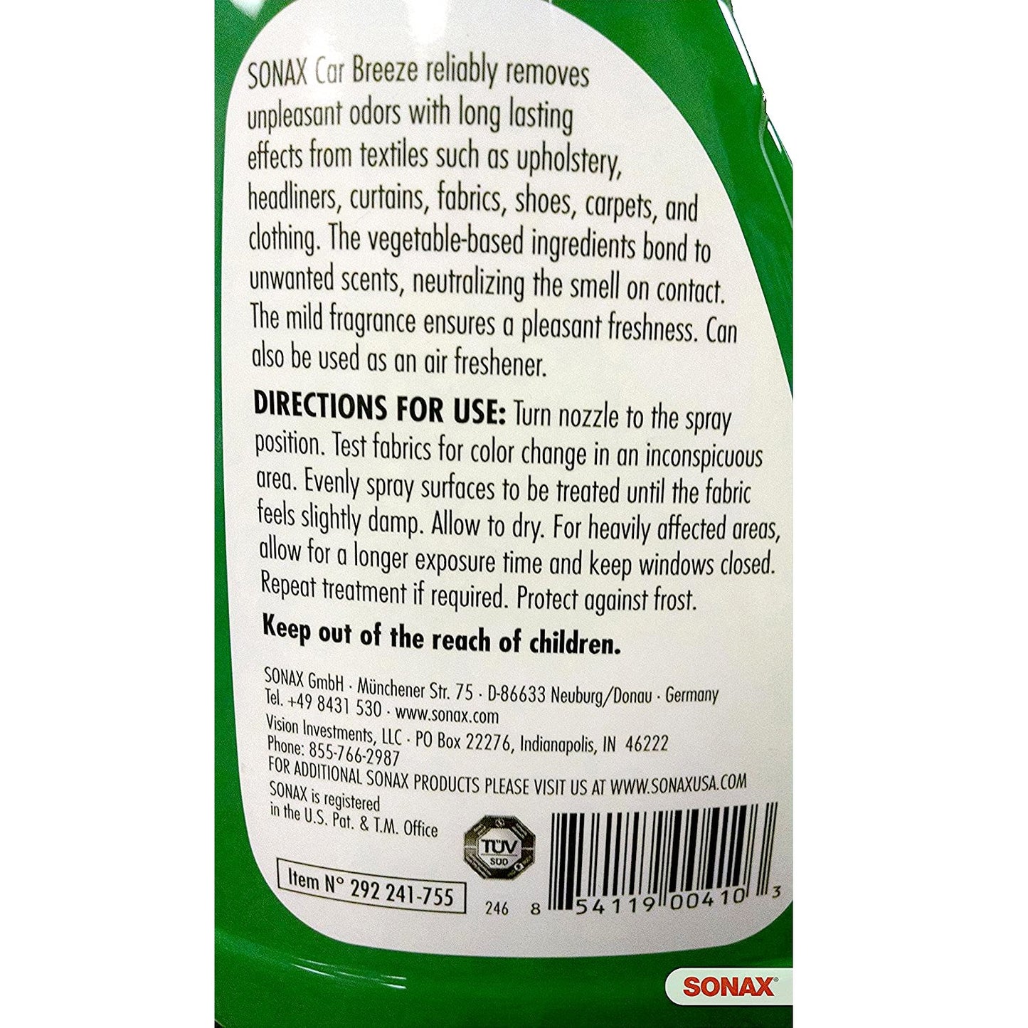 Sonax Car Breeze 500 ML