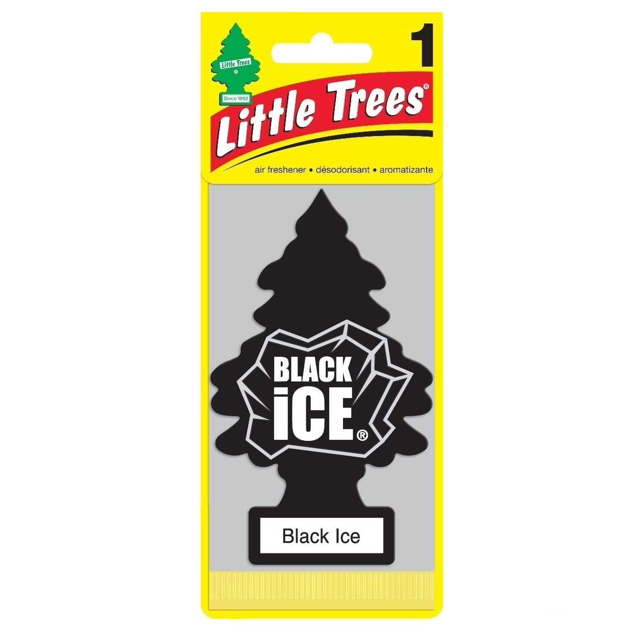 Little Trees Car Air Freshener - Black Ice - 3 pieces