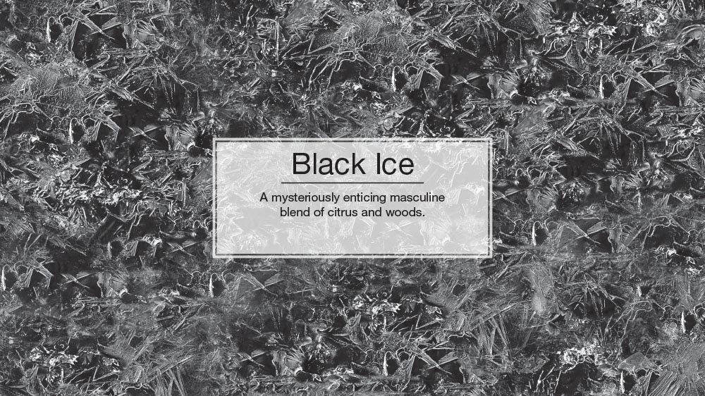 Little Trees Vent Wrap - Black Ice - 4 pieces