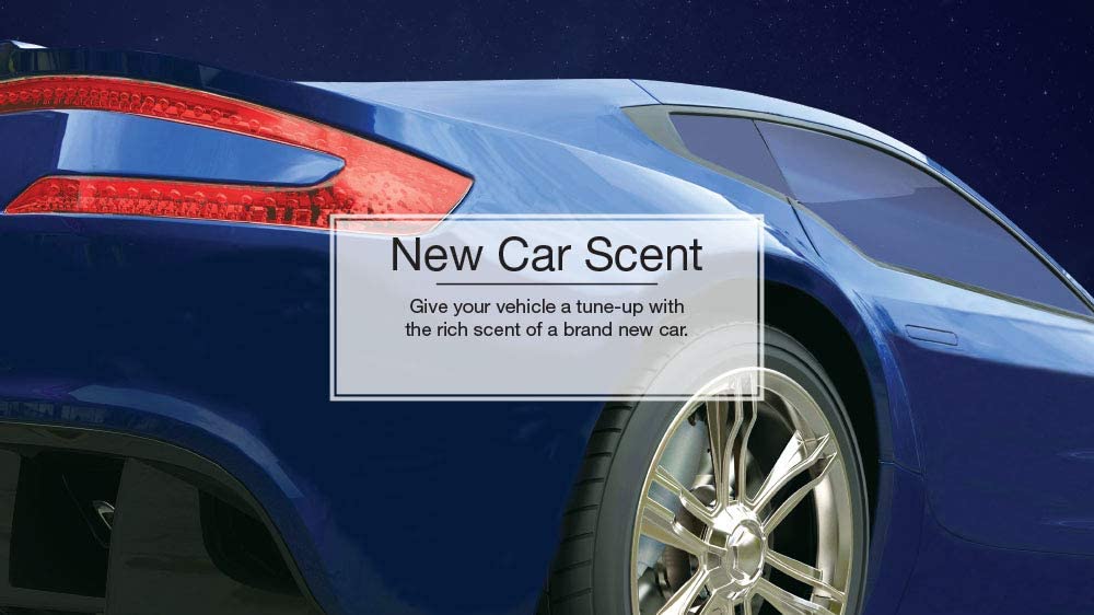 Little Trees Vent Wrap - New Car Scent - 4 pieces