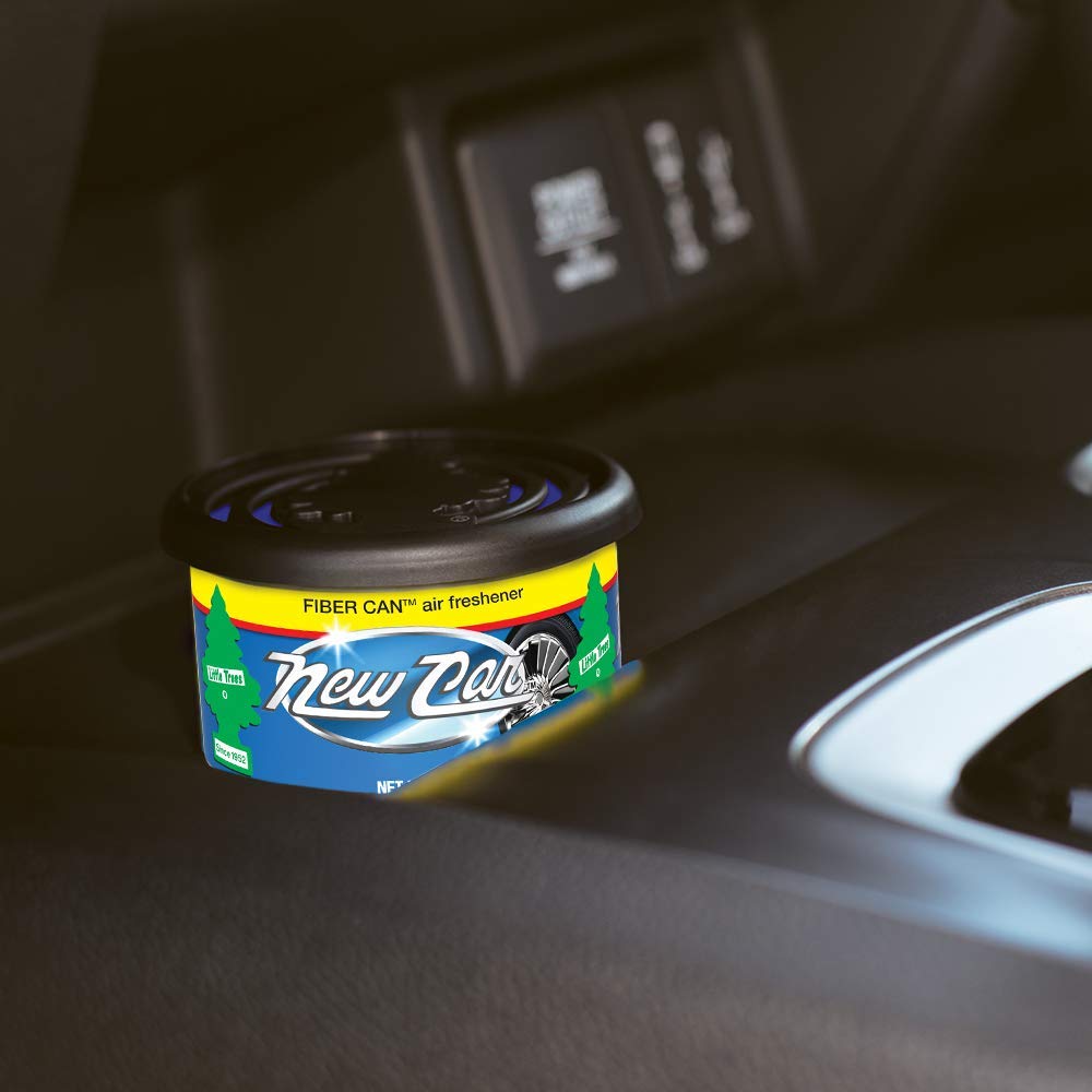 Little Trees Fiber Can - New Car Scent - 1 pieces