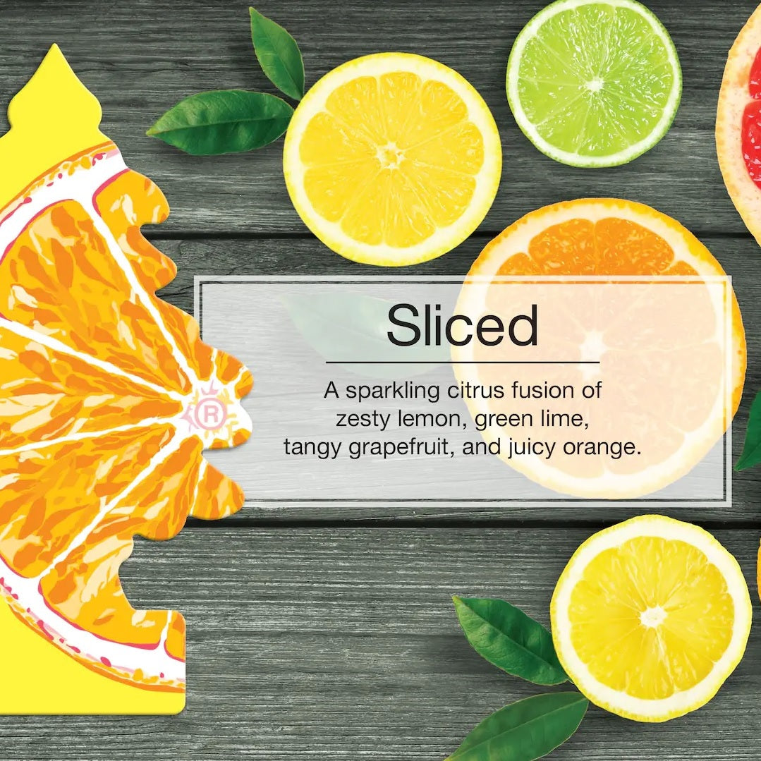 Little Trees Car Air Freshener - Sliced - 3 pieces