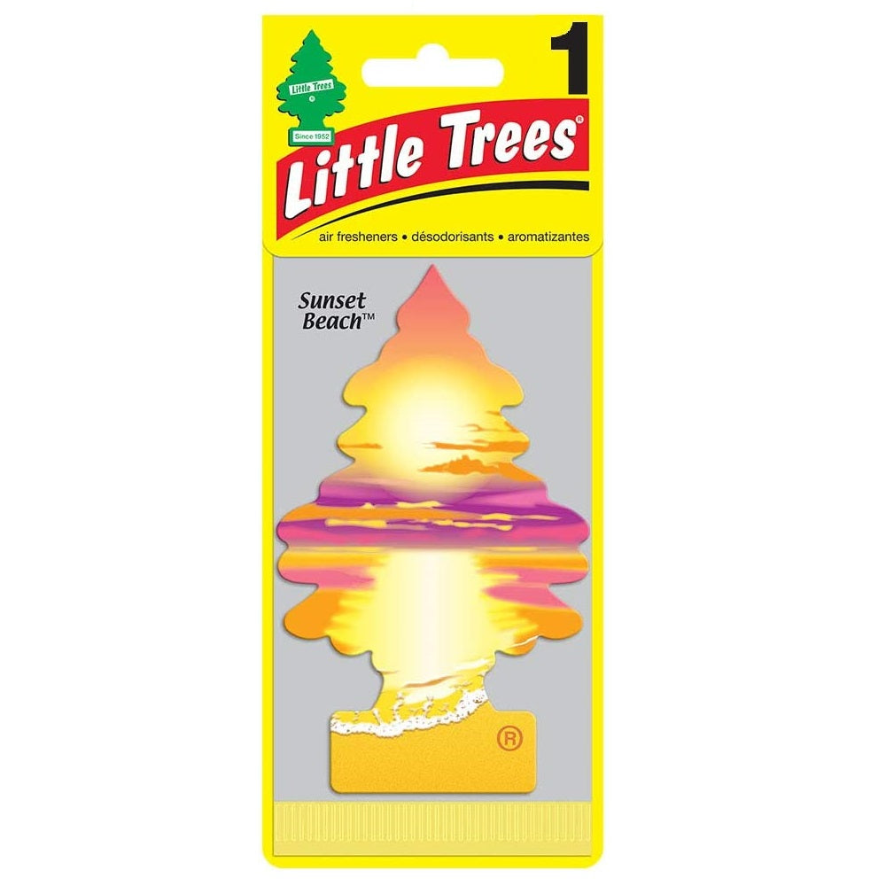 Little Trees Car Air Freshener - Sunset Beach - 3 pieces
