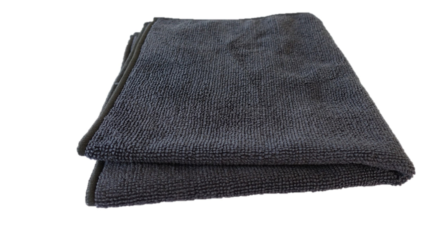 Autozeel Microfiber 400 GSM 40 cm X 40 cm Black