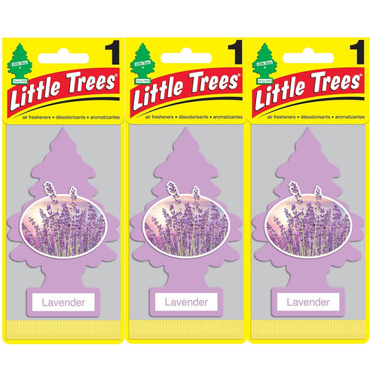 Little Trees Car Air Freshener - Lavender - 3 pieces