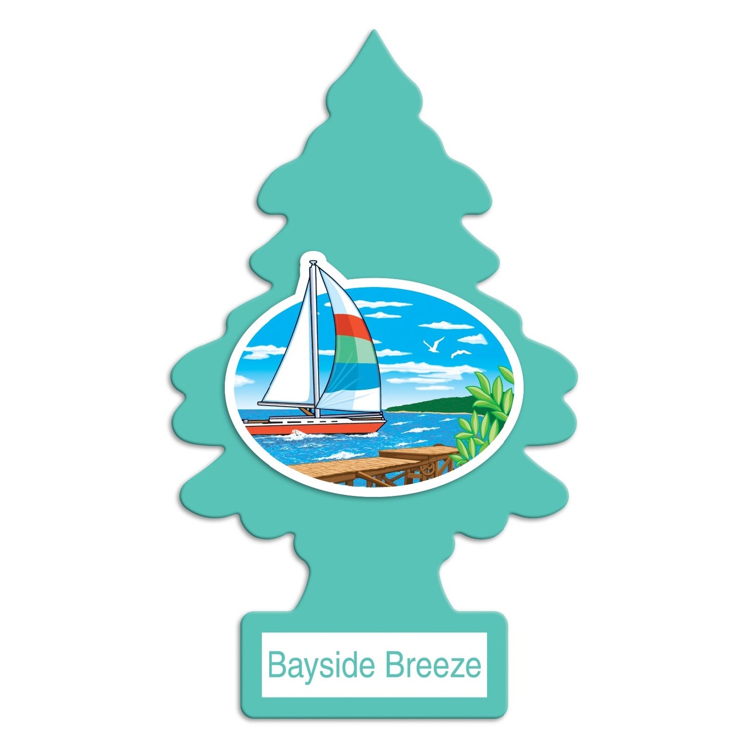 Little Trees Car Air Freshener - Bayside Breeze - 3 pieces