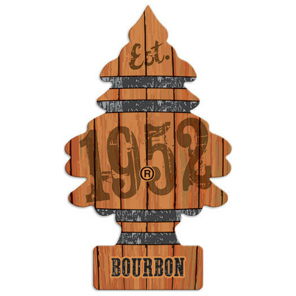 Little Trees Car Air Freshener - Bourbon - 3 pieces