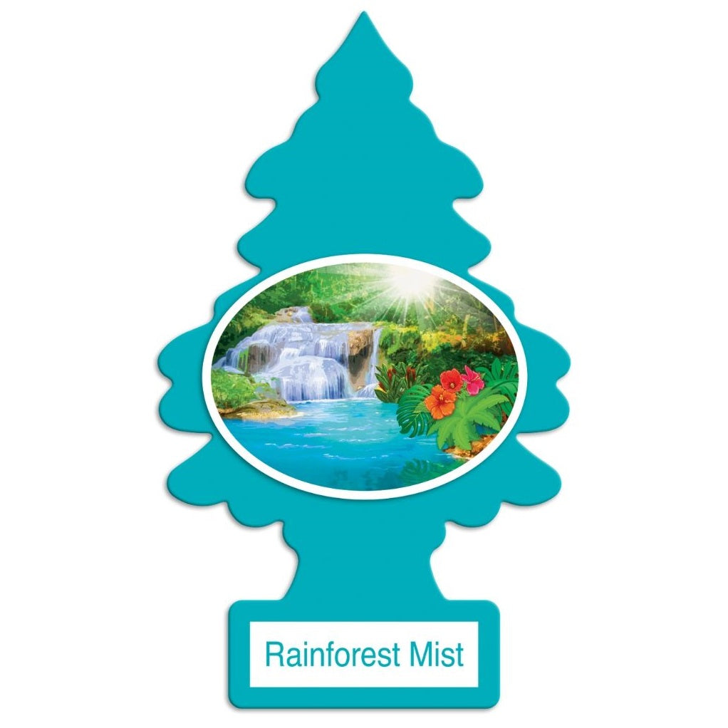 Little Trees Car Air Freshener - Rainforest Mist - 3 pieces