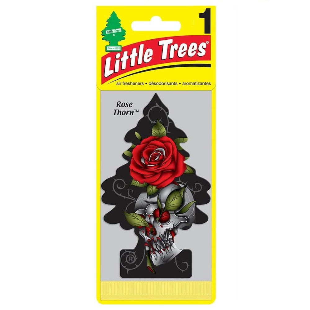 Little Trees Car Air Freshener - Rose Thorn - 3 pieces