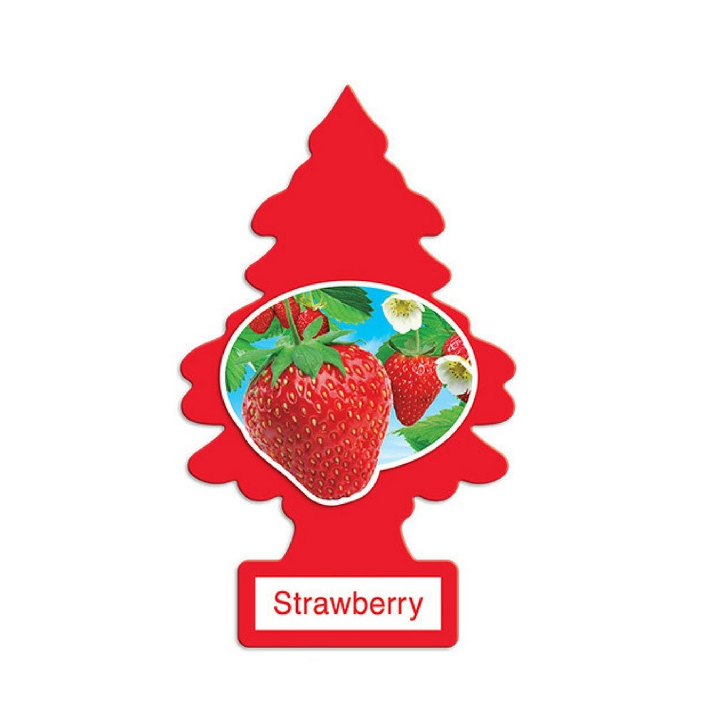 Little Trees Car Air Freshener - Strawberry - 3 pieces